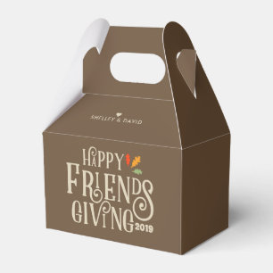 Ballotins Couleur de Friendsgiving de brun d'automne