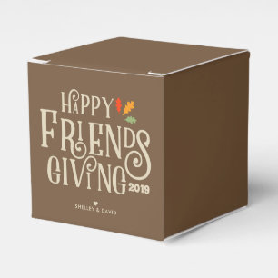 Ballotins Couleur de Friendsgiving   de brun d'automne