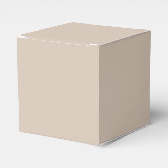 Ballotins Couleur de tendance - Ballotin classique de Taupe  (Verso)
