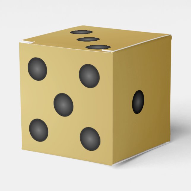 Ballotins Couleur or Dice ou Die (Verso)