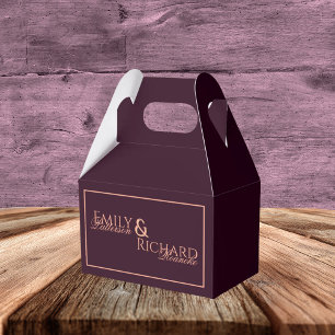 Ballotins Couleurs Bohème Minimaliste Raisin Violet et Rose