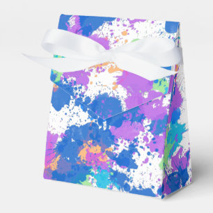 Ballotins Couleurs cool Peinture Abstraite, Blurple