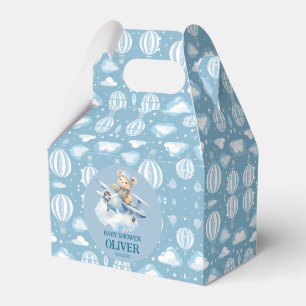 Ballotins Coupe Bear Blue Plane Time Vol Un 1er anniversaire