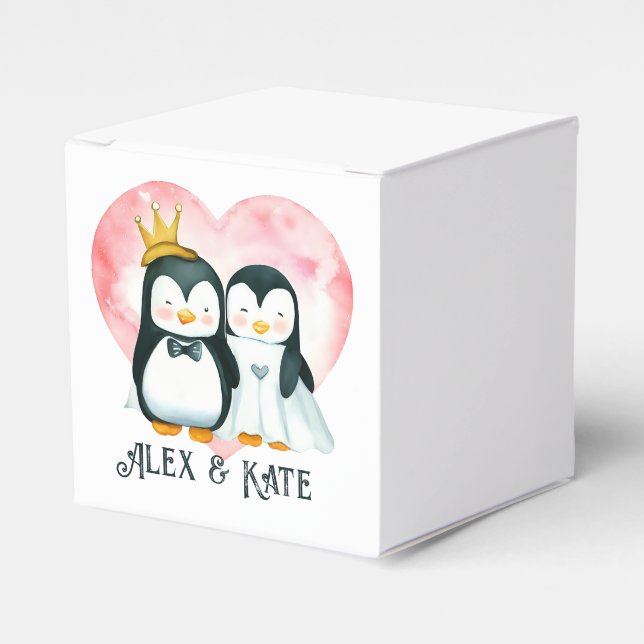 Ballotins Couple de pingouin (Verso)
