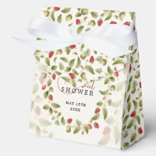 Ballotins Couronne de fleurs sauvages de fraises douces roug