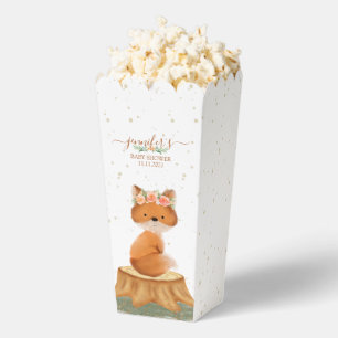 Ballotins Couronne florale de Baby Shower Boho Woodland Fox