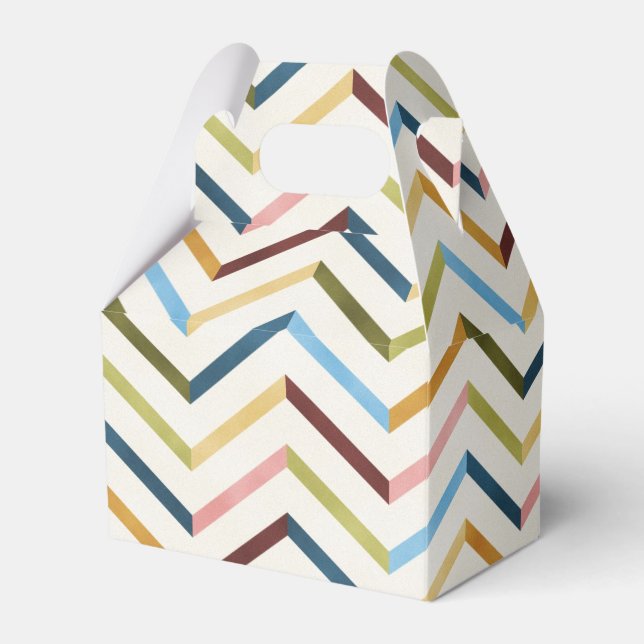 Ballotins Coussin Chevron MultiColor (Verso)