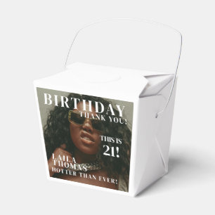Ballotins Couverture de magazine personnalisée pour fête d'a