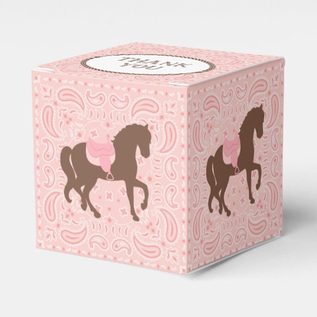 Ballotins Cowgirl rose | Bandana | BALLOTIN MERCI (Verso)