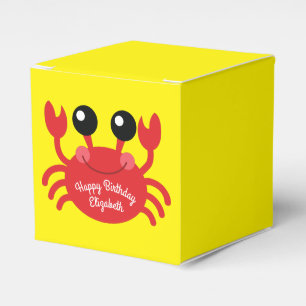 Ballotins Crabe Anniversaire Soirée Cartoon Enfants