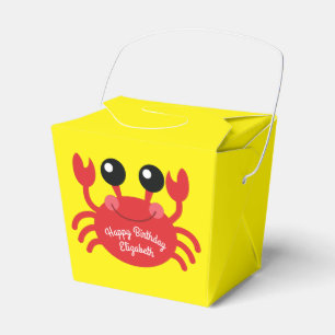 Ballotins Crabe Anniversaire Soirée Cartoon Enfants