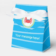 Crabe sous la mer Anniversaire