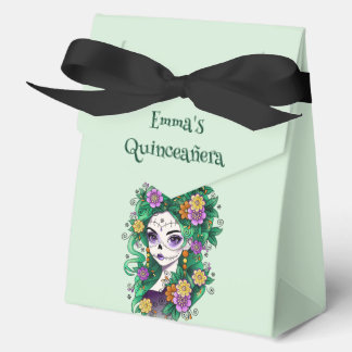 Ballotins Crâne à sucre Dia de Muertos Quinceañera espagnol