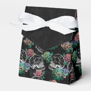 Ballotins Crânes et Roses Ombre   Gothique Glam Pastel Grung