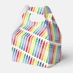Ballotins Crayons arc-en-ciel colorés Motif