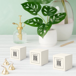 Ballotins Créer un code QR scannable Noir & Blanc