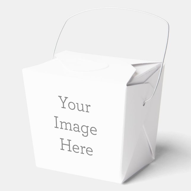 Ballotin en papier, A emporter 7,62 cm x 5,72 cm x 7,94 cm  (Recto)