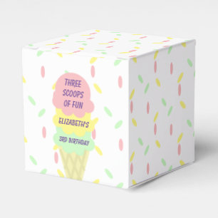Ballotins Crème de glace 3e anniversaire