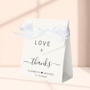 Ballotins Crème de Mariage Amour et Merci