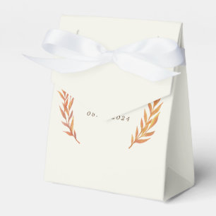 Ballotins Crème et Citrouille Orange Mariage d'automne
