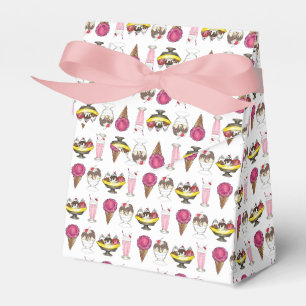 Ballotins Crème glacée Social Banane Fractionné Sundae Cone 