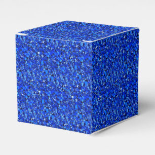 Ballotins cristal druzy - bleu saphir