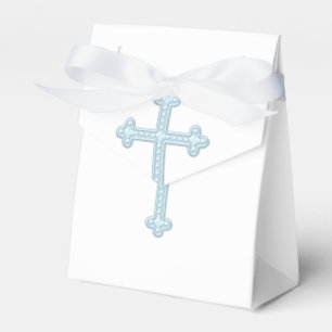 Ballotins Croix bleue élégante Première communion