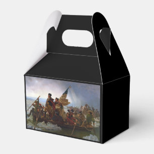 Ballotins Crossing Delaware 1776 : Général George Washington