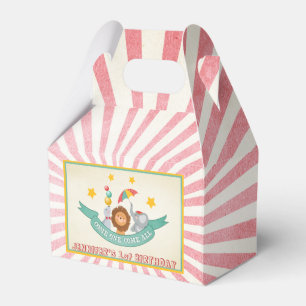 Ballotins Cru de boîte de cadeau d'anniversaire de carnaval