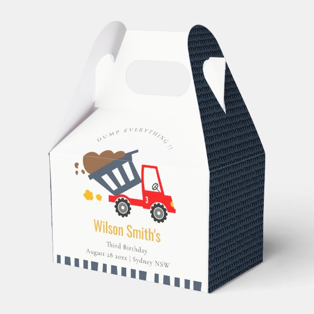 Ballotins Cuisine Marine Rouge Camion Enfants N'importe quel (Verso)