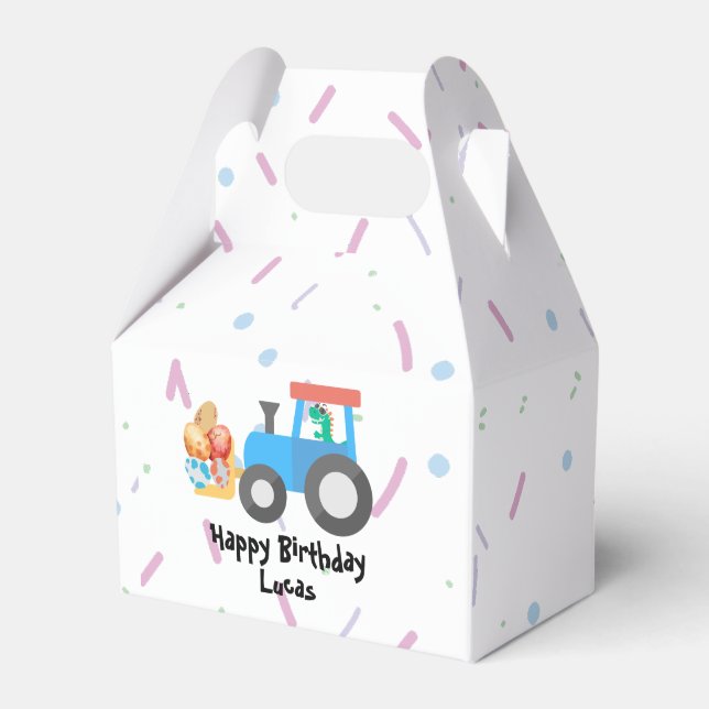 Ballotins Cuisine oeuf dinosaure Construction Camion Enfant  (Verso)