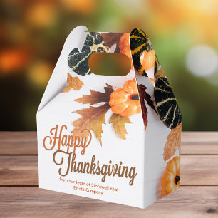 Ballotins Custom Business Thanksgiving Belle feuille d'autom