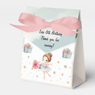 Ballotins Cute Ballerina Ballotin de fête d'anniversaire