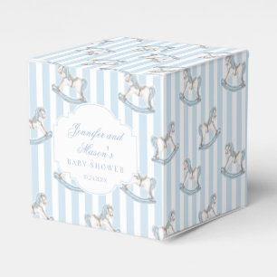 Ballotins Cute bleu rocking cheval bébé garçon douche