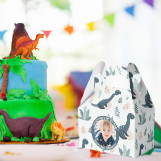 Ballotins Cute Blue Green Dinosaur Photo personnalisée et no