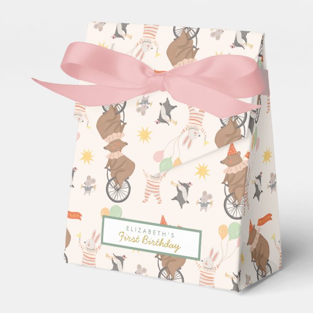 Ballotins Cute Circus Animal Band (Verso)