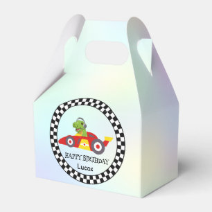 Ballotins Cute Dinosaur Anniversaire voiture de course enfan