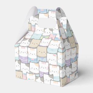 Ballotins Cute Doodle Kitten Visages Motif