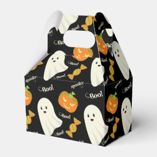 Ballotins Cute Éffrayant Halloween Ghost Citrouille Motif de