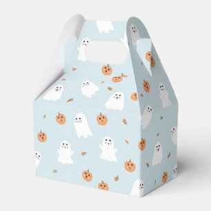 Ballotins Cute Fantôme et Citrouille Motif d'Halloween bleu