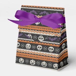 Ballotins Cute, fine île/colorwork Halloween crâne et chauve