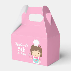 Ballotins Cute Girl Chef Cuisine Baking Anniversaire