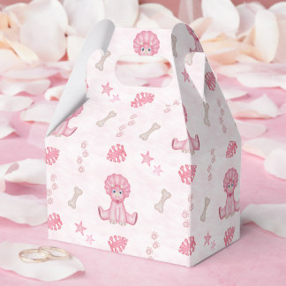 Ballotins Cute Girls Birthday Pink Dinosaur