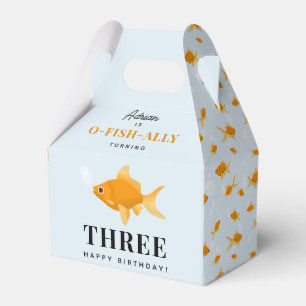 Ballotins Cute Goldfish Anniversaire de enfant de natation