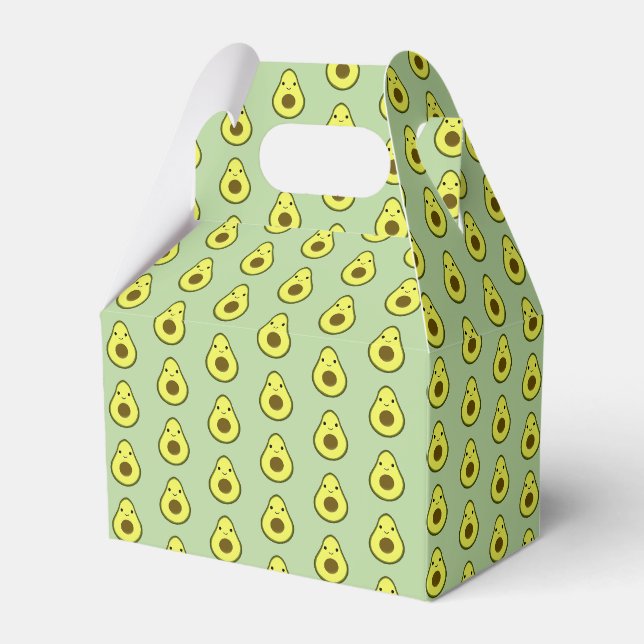 Ballotins Cute Kawaii Avocado Motif (Verso)