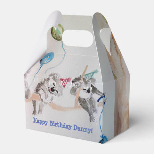 Ballotins Cute Koala Koalas Boys Ballotin de gâteau d'anniv