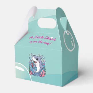 Ballotins Cute Little Boba Baby shower requin Kawaii bleu