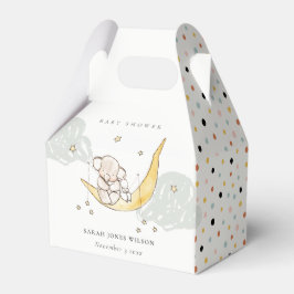 Ballotins Cute Moon Stars Elephant Bunny Baby shower neutre