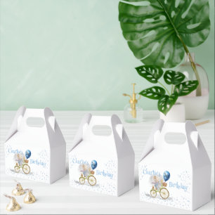 Ballotins Cute Mouse Animal Bicyclette garçon 1er anniversai