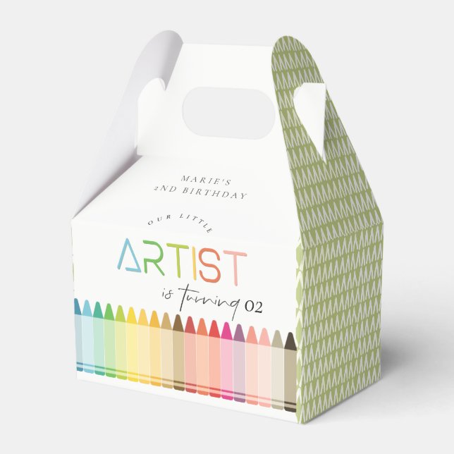 Ballotins Cute Petite Artiste Crayon Rainbow N'Importe Quel  (Verso)